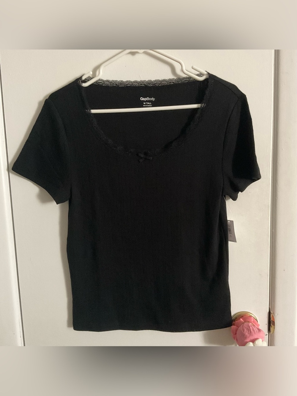 Gap Body Women’s Pointelle Top Size M Tall